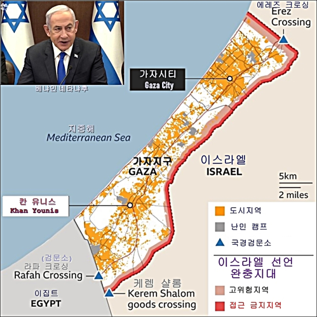네타냐후 등과 같은 전범들이 굶주림(Starvation)을 정치적 지렛대(political leverage)로 이용하는 일이다. 이는 용납될 수 있는 것이 아니다./ 뉴스타운 