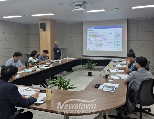 제4차 기후위기 적응대책 수립 연구용역 착수보고회(사진 / 충청남도 제공)