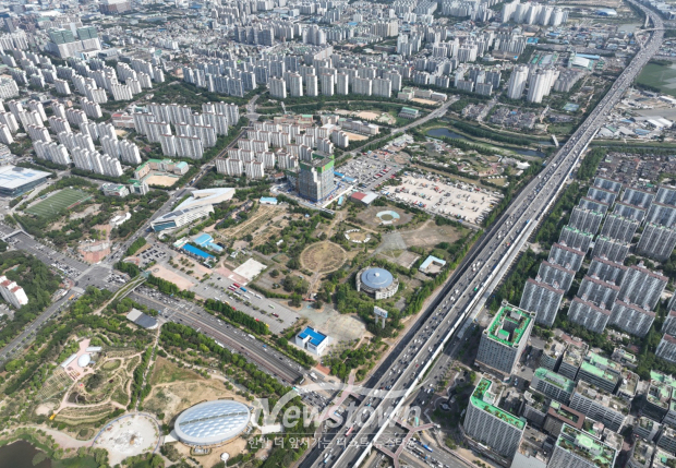 상동특별계획구역 전경 / 부천시
