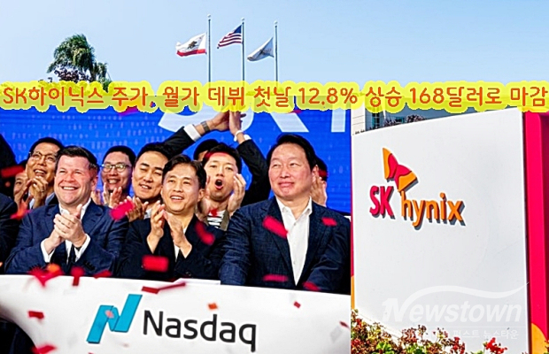 이날 거래는 임시 종목 코드인 ‘SKHYV’로 이뤄졌으나, 13일부터는 정식 티커인 ‘SKHY’로 변경돼 정규 거래에 들어간다. / 이미지=SNS 활용 +