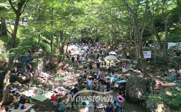 강당골 계곡(사진 / 아산시 제공)