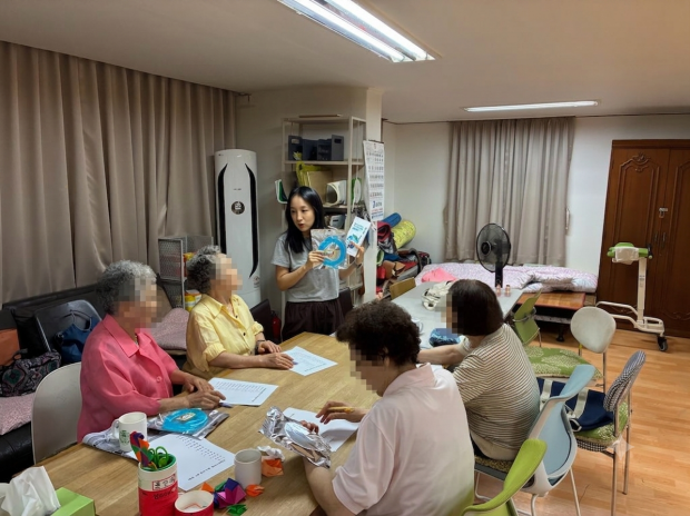 폭염 특보 대비 건강관리물품 배부 및 건강관리수칙 교육