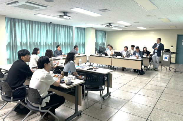지난 13일 지진방재연구센터 방문 모습/사진 양산시 제공