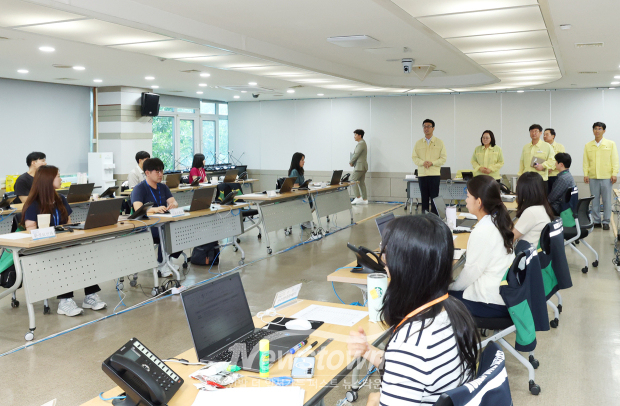 2026년 을지연습 아산시 전시종합상황실(사진 / 아산시의회 제공)