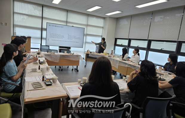 민원응대 근로자 힐링 원예프로그램(사진 / 아산시시설관리공단 제공)