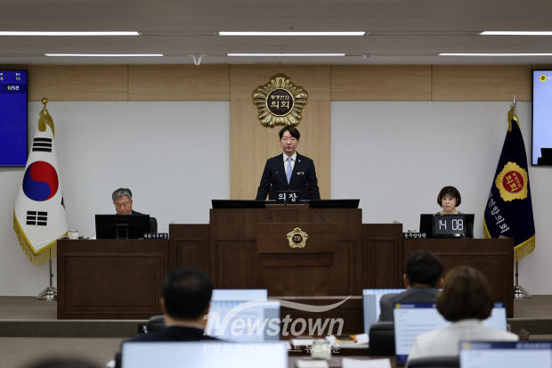 제11회 임시회 제1차 본회의(사진 / 충청광역연합의회 제공)