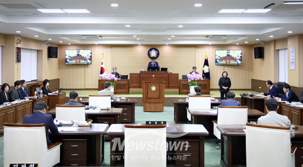 제322회 임시회(사진 / 청양군의회 제공)
