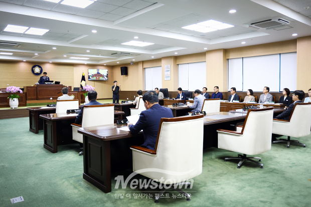 제323회 제1차 정례회(사진 / 청양군의회 제공)
