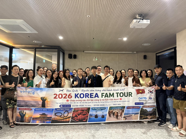지난 3일 베트남 여행업계 관계자 팸투어를 진행했다