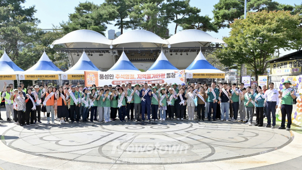 전통시장 장보기 행사(사진 / 공주시 제공)