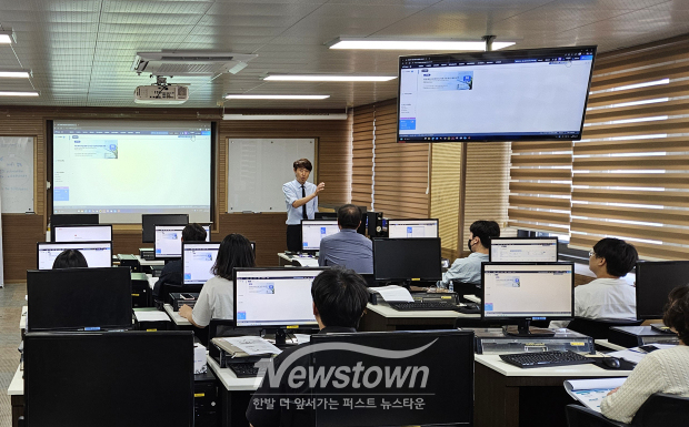 세외수입 담당자 실무 교육(사진 / 청양군 제공)