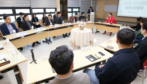 유정복 인천시장 후보, 도시재생 정책간담회 개최