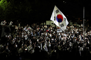 노태악 사퇴에도 잠실 집회 계속…'재선거' 요구 커져