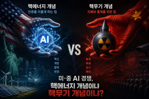 미·중 AI 경쟁, “핵에너지 개념이냐 핵무기 개념이냐?”