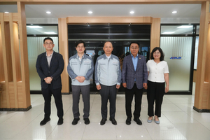 부산진해경제자유구역청, 전진엔텍 찾아 친환경 에너지 사업 확대 지원방안 논의